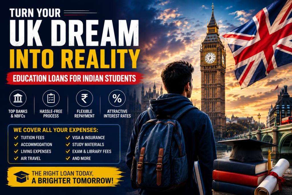 UK Education Loan for Indian Students