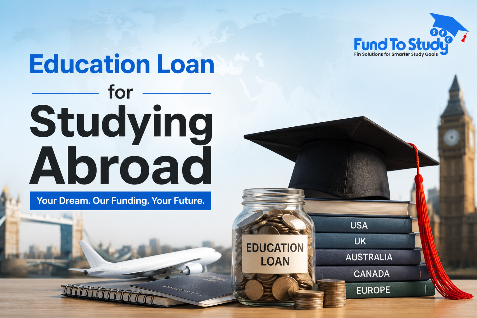 Education Loan for Studying Abroad | Complete Funding Guide | FundToStudy